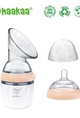 Haakaa Gen 3 Silicone Breast Pump and Bottle Set