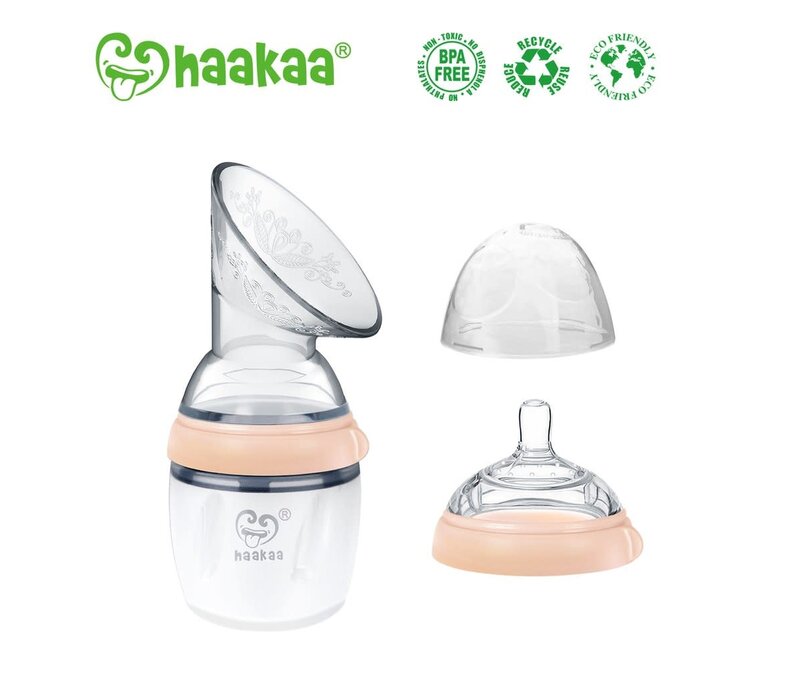 Gen 3 Silicone Breast Pump and Bottle Set