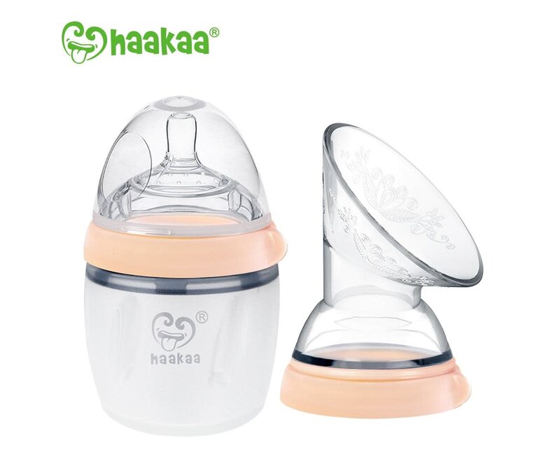 Gen 3 Silicone Breast Pump and Bottle Set
