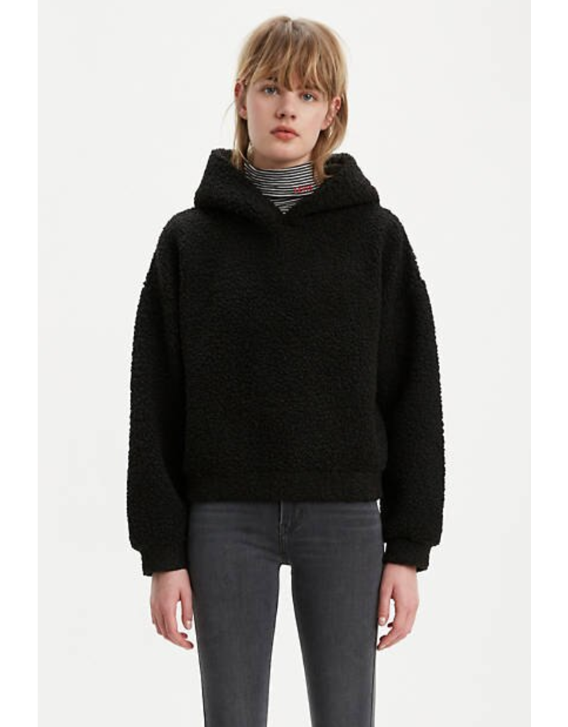 sherpa hoodie levis