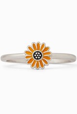 Pura Vida Bracelets Enamel Sunflower Ring