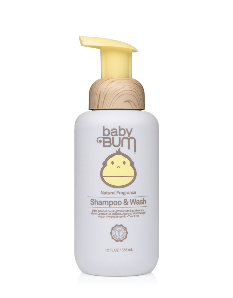 sunbum Baby Bum Foam Shampoo & Wash 355 ml