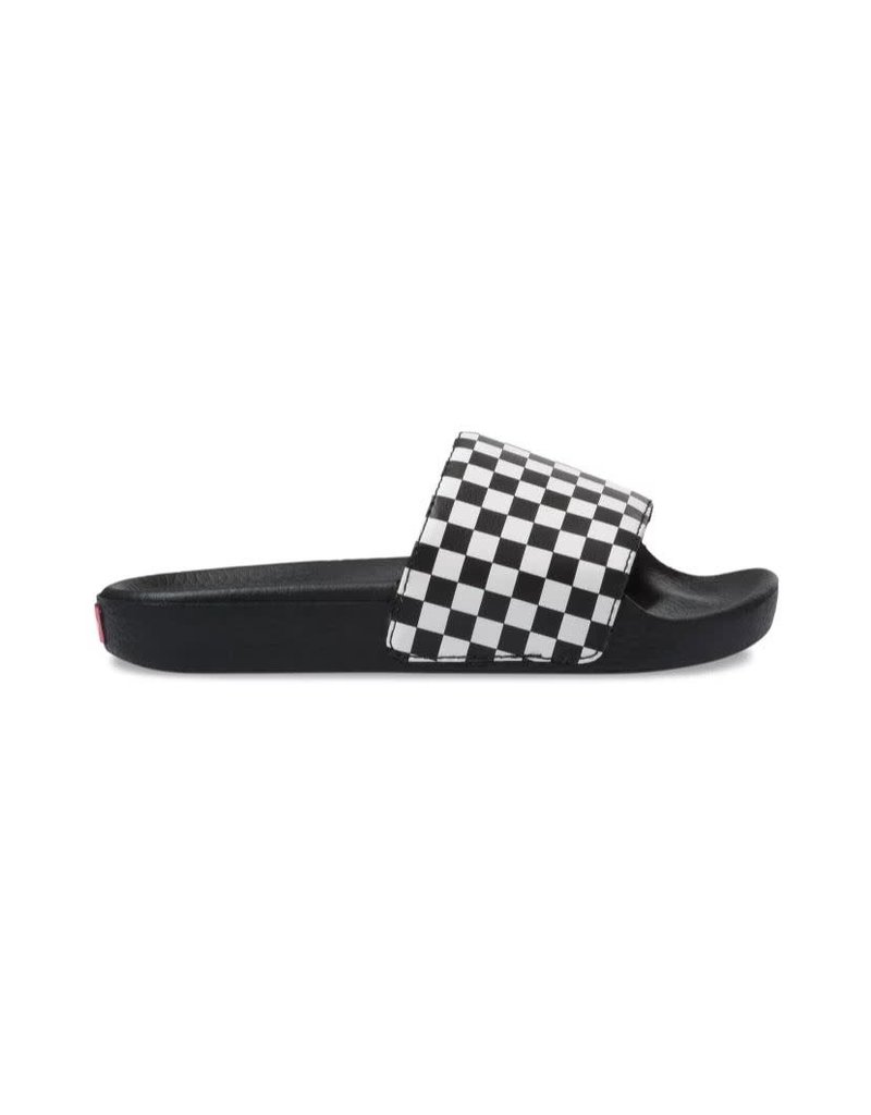 vans checkerboard slides kids