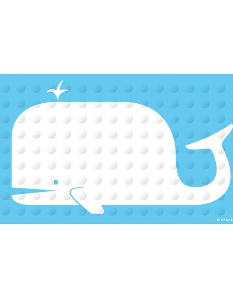 Kikkerland Designs Bath Mat Whale