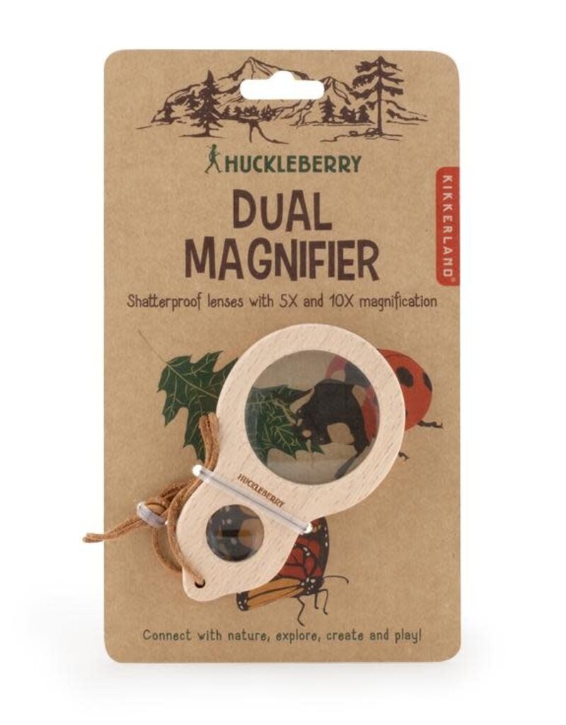 Kikkerland Designs Huckleberry Dual Magnifier