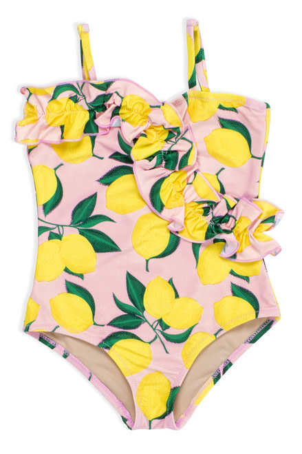 ruffle front swimsuit
