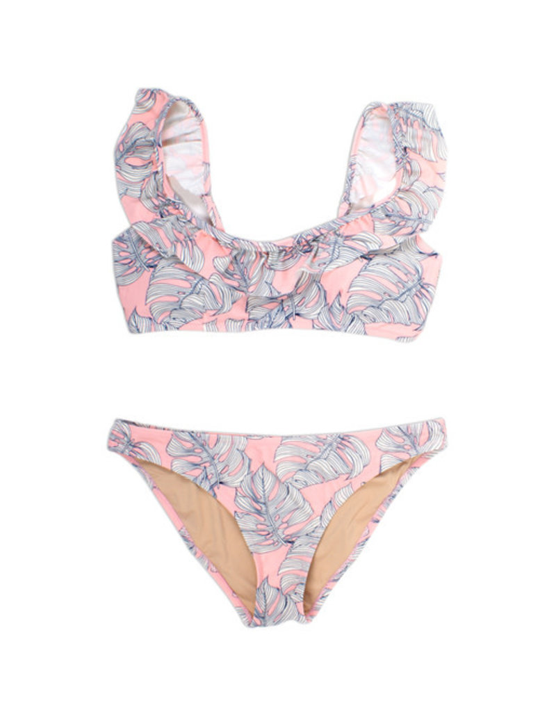 womens ruffle bikini top