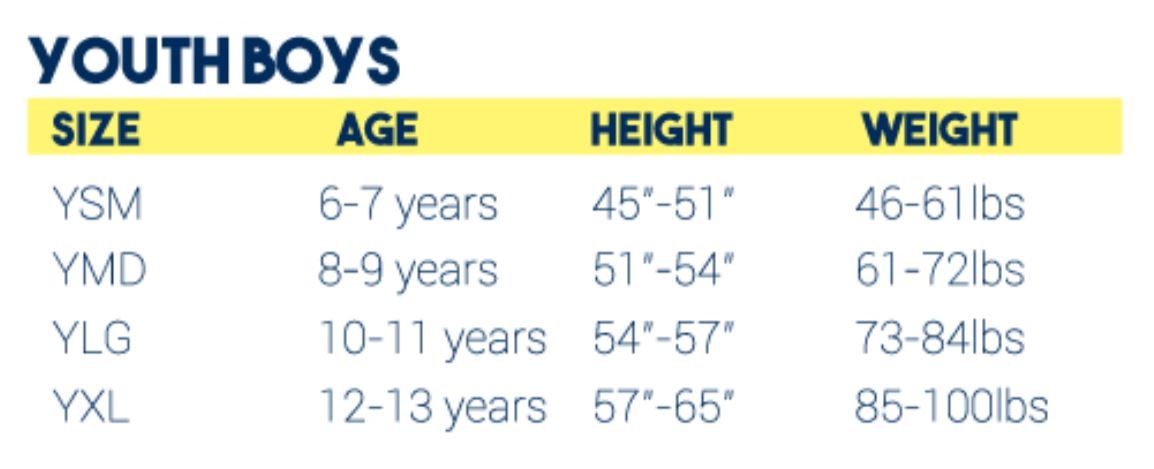 Shade Critters Size Chart