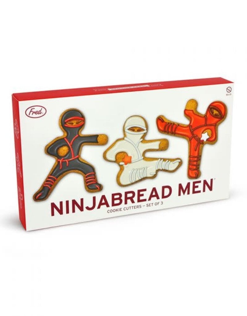 Fred Ninjabread Men Cookie Cutters