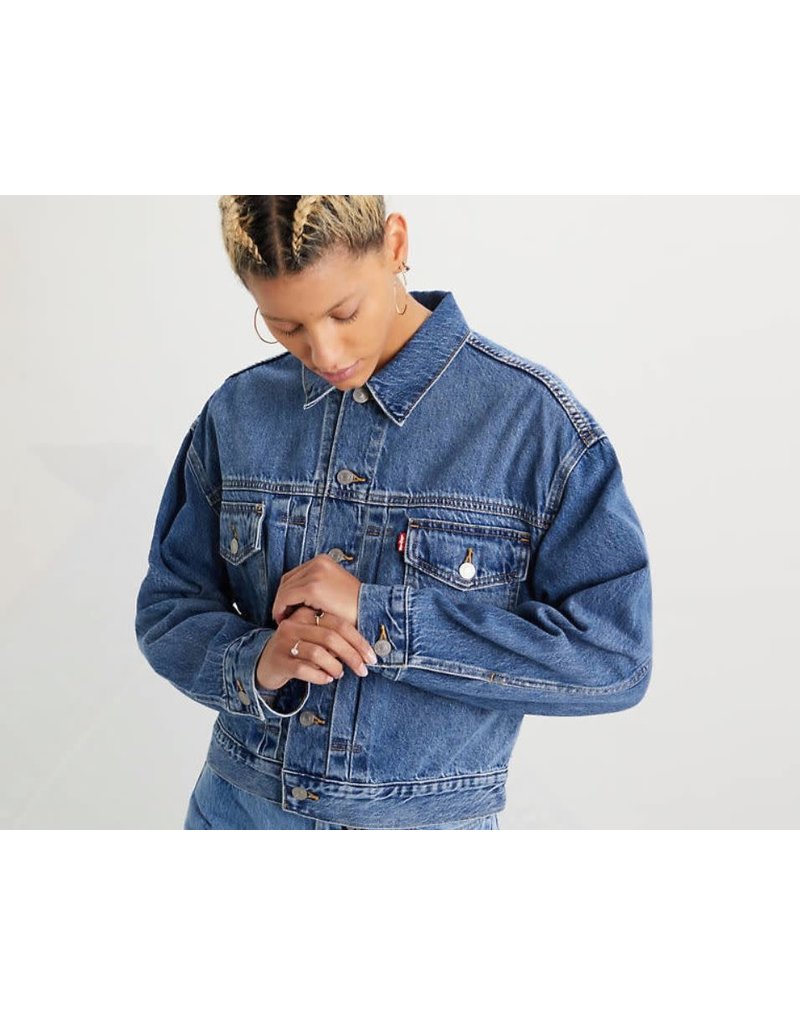Womens New Heritage Trucker Jacket 36757-0000 - The Circle & The Circle Kids
