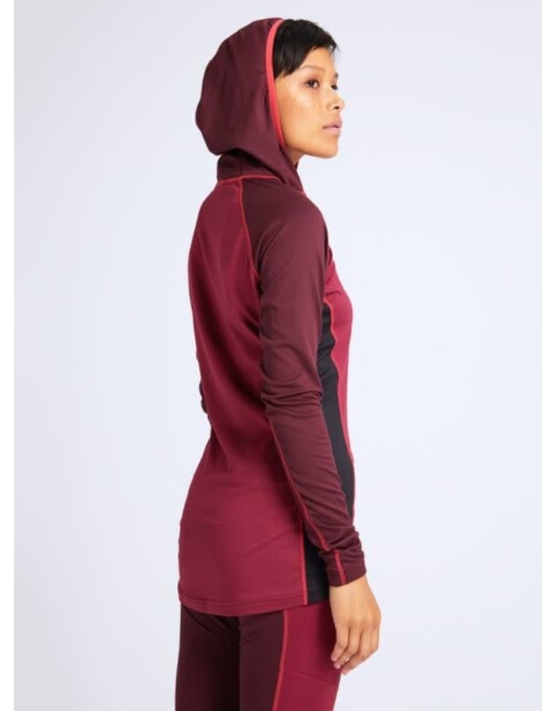 hooded base layer womens