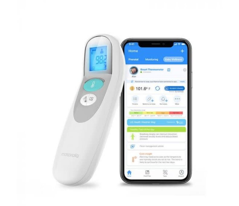 Smart Nursery Touchless  Thermometer Connected