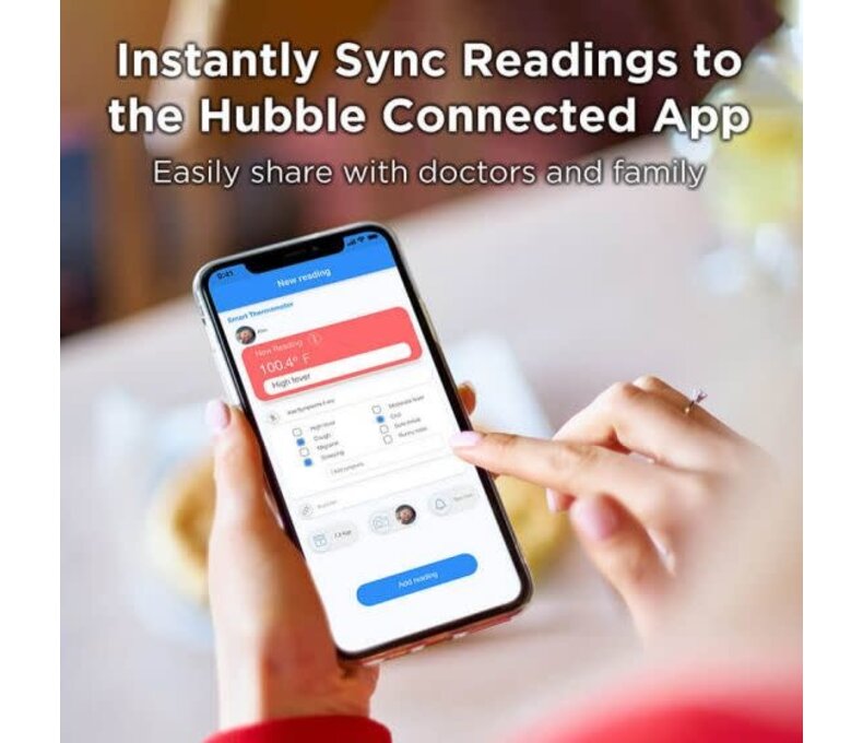 Smart Nursery Touchless  Thermometer Connected
