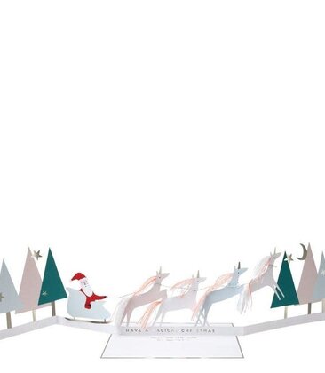 Unicorn Christmas Card