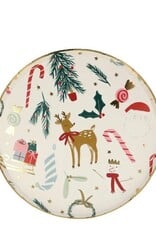 Meri Meri Festive Motif Side Plates