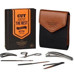 Gentlemen's Hardware Charcoal Manicure Set