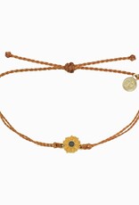 Pura Vida Bracelets Gold Enamel Sunflower Bracelet