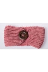 Lox Lion Knitted Winter Button Headwrap