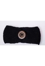 Lox Lion Knitted Winter Button Headwrap