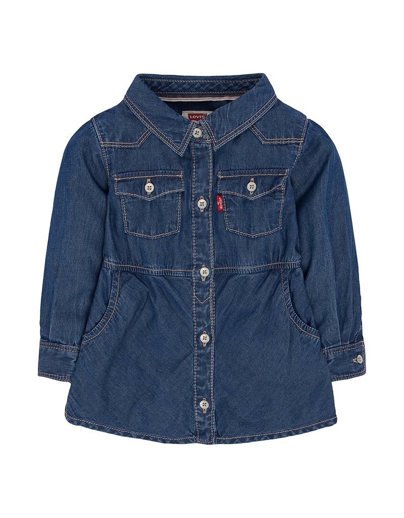 infant denim dress