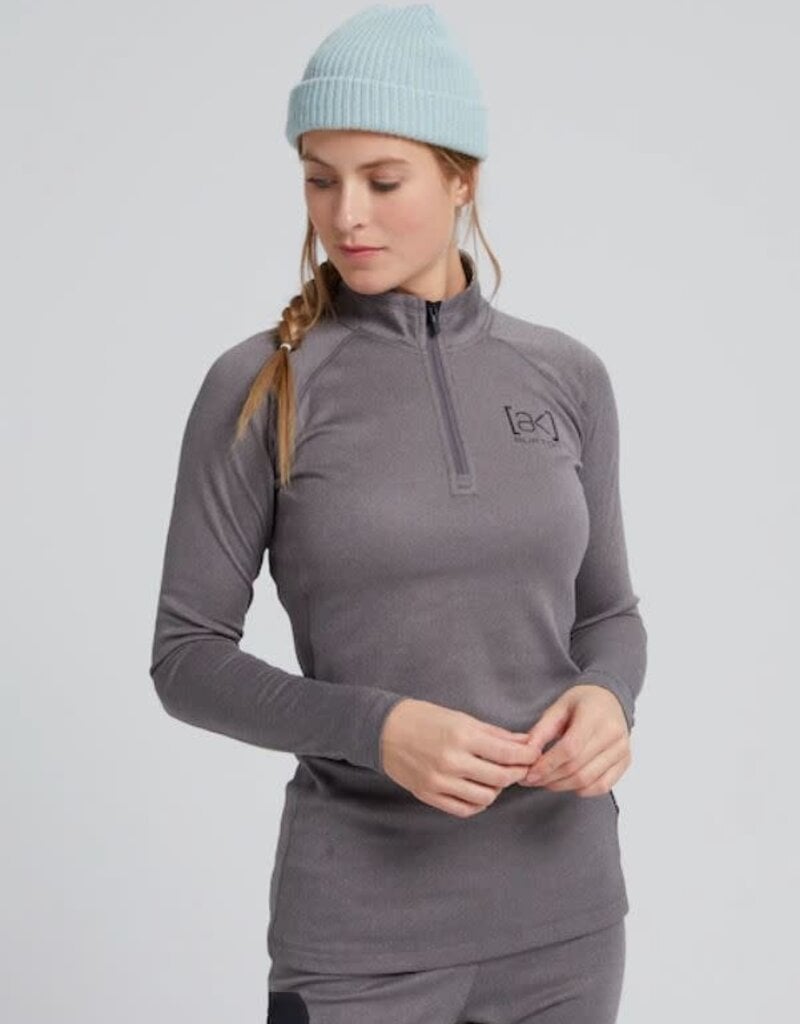 Womens Baker Power Wool Base Layer Quarter Zip The Circle The