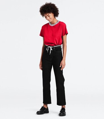Ribcage Straight Ankle Denim 72693-0012