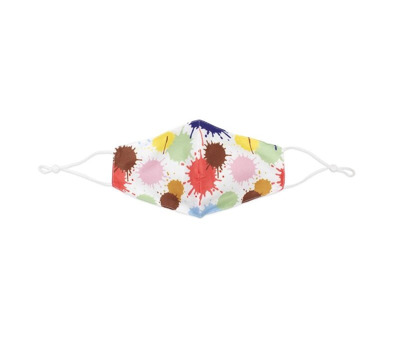 Adult Face Mask With Straw Slit