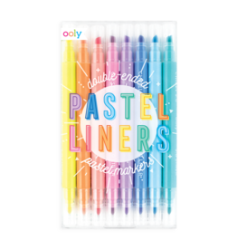 Ooly Pastel Liners Dual Tip Markers