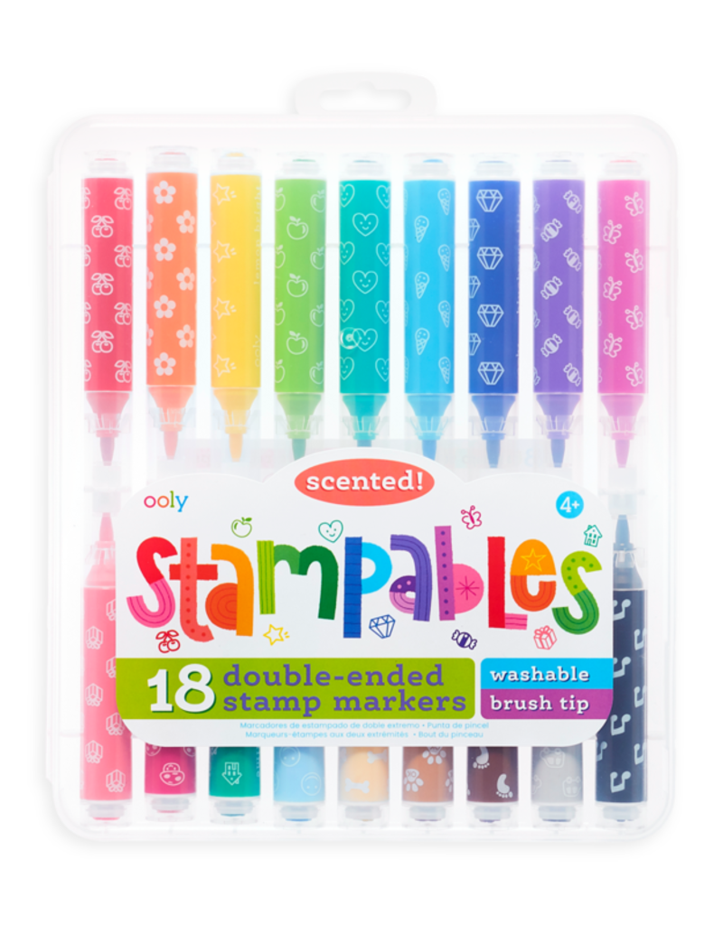 Ooly Stampables Scented Double Ended Markers