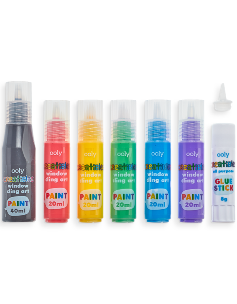 Ooly Creatibles DIY Window Cling Art Kit The Circle & The Circle Kids