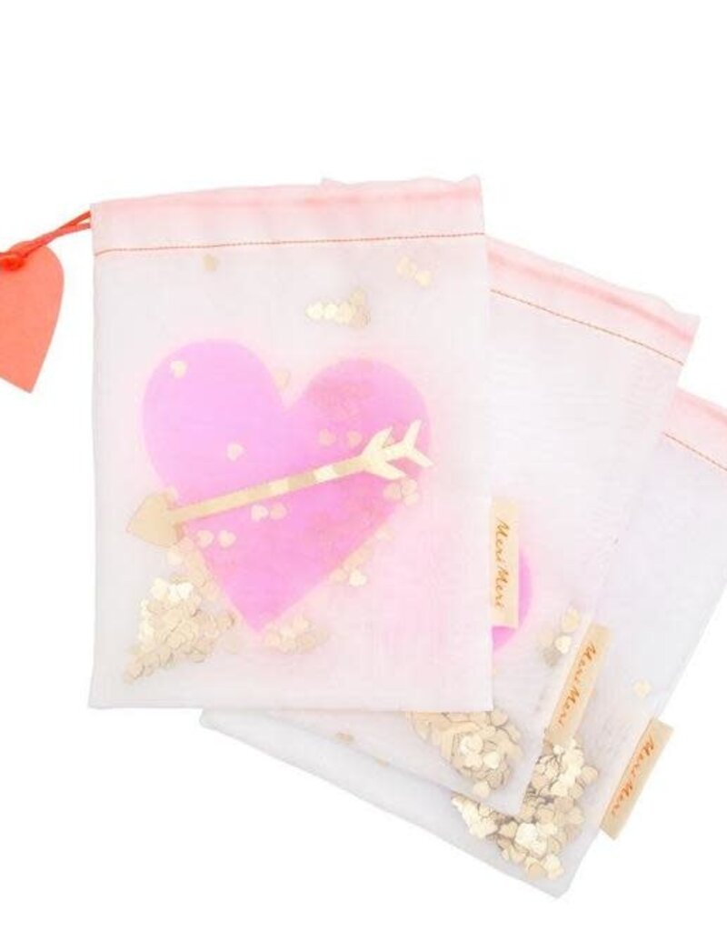 Meri Meri Heart Shaker Gift Bags