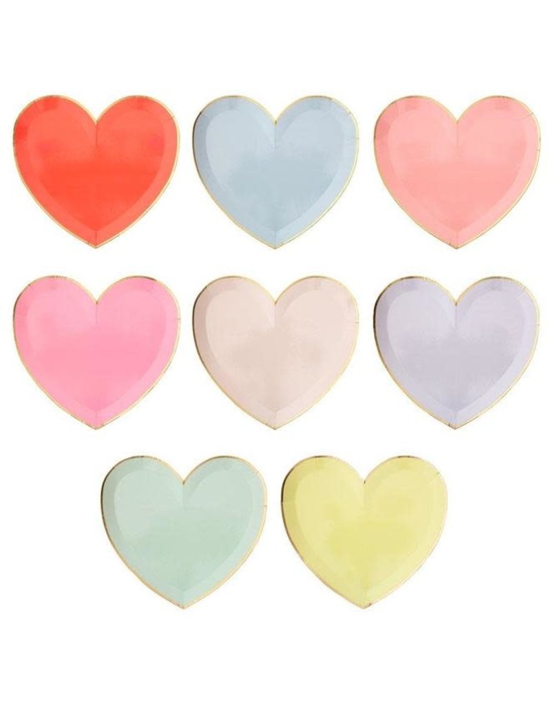 Party Palette Heart Plates The Circle & The Circle Kids