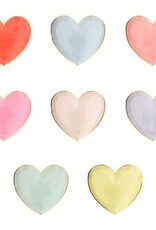Meri Meri Party Palette Heart Plates