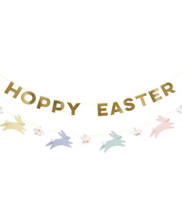 Pastel Hoppy Bunny Garland