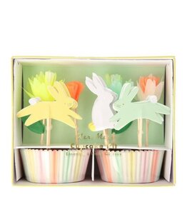 Meri Meri Floral Bunny Cupcake Kit