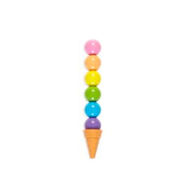 Ooly Rainbow Scoops Stacking Crayons