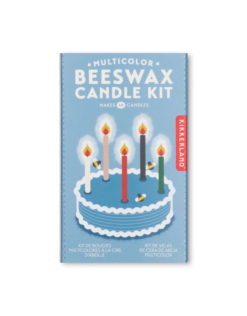 Kikkerland Designs Beeswax Candle Kit