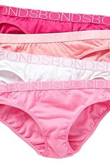 Bonds Girls Bikini Underwear 4pk