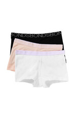 Bonds Girls Shortie Underwear 3pk