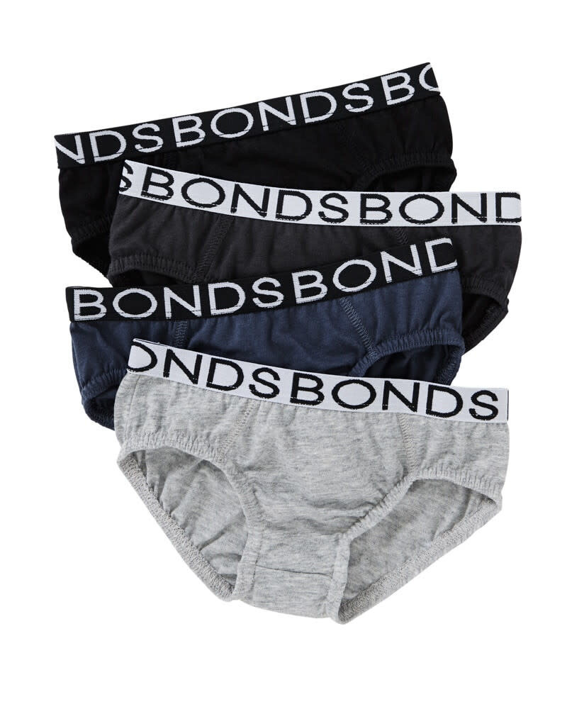 Bonds Boys Brief 4pk