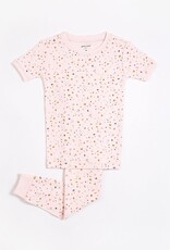 Petit Lem Terrazzo Print Short Sleeve PJ Set