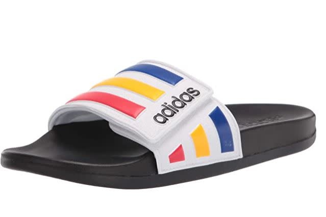 adidas adjustable slides