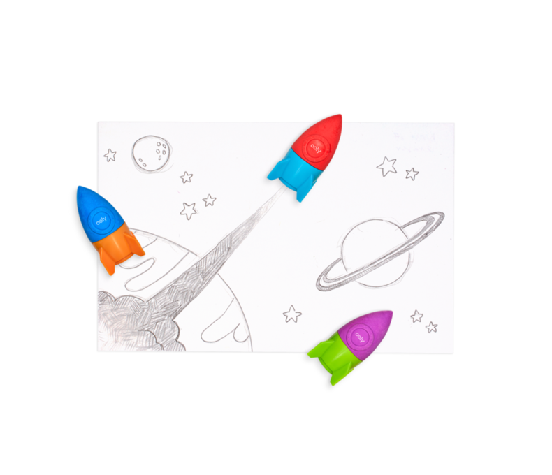 Blast Off Eraser Sharpener