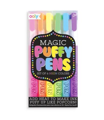 Magic Puffy Pens