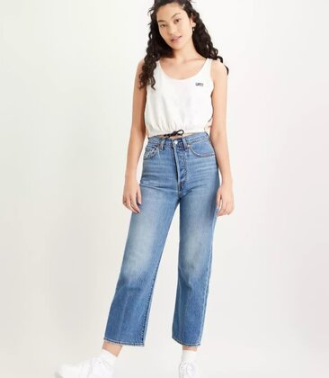 Ribcage Straight Ankle Denim 72693
