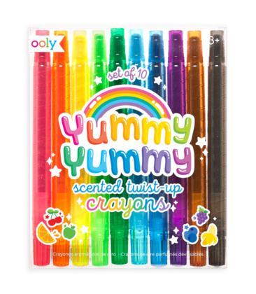 Yummy Yummy: Sweet Scents Twist-Up Crayons