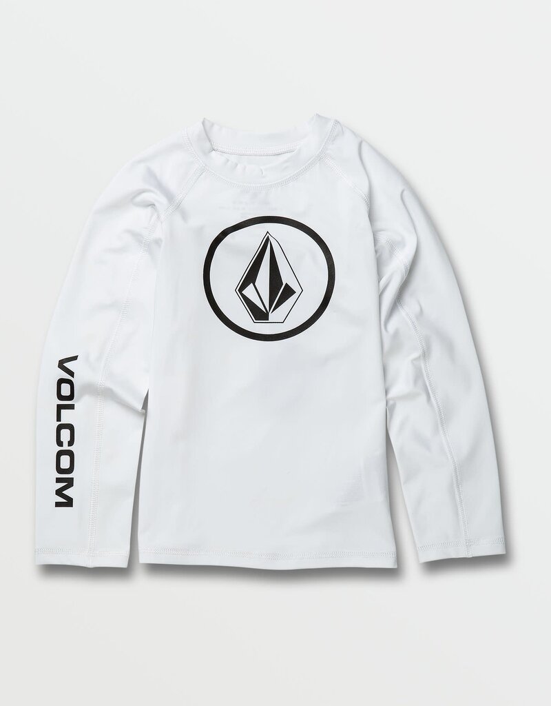 VOLCOM Little Boys Lido Solid L/S Rashguard