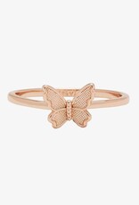 Pura Vida Bracelets Butterfly In Flight Ring