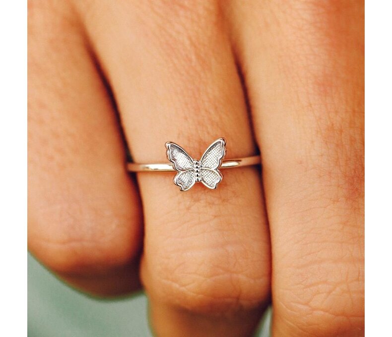 Butterfly In Flight Ring
