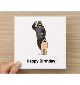 The Circle Happy Birthday Card - Lets Ride